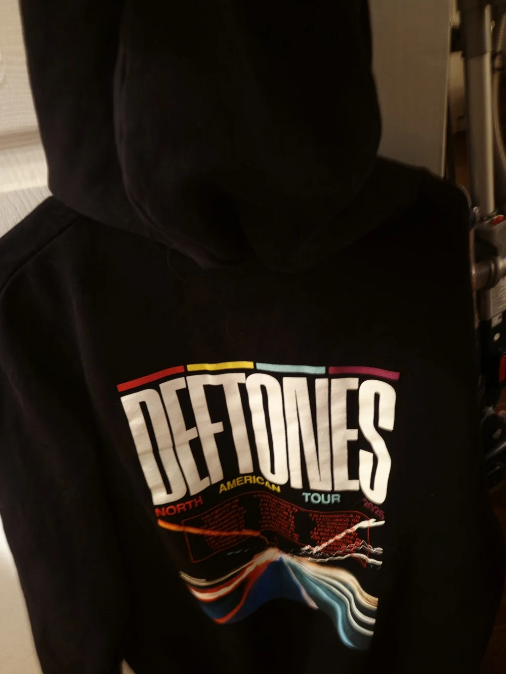 Authentic Deftones 25' North American Tour Hoodie-Manhead Merch-M-NOT A REPRINT